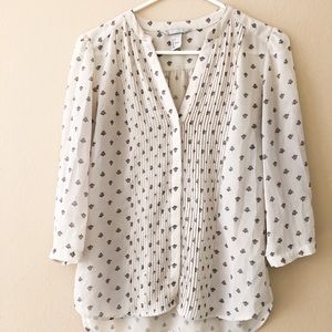 H&M Rosebud Blouse